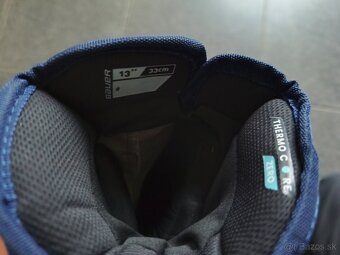 Rukavice BAUER Mach červeno/modré 13" - 4