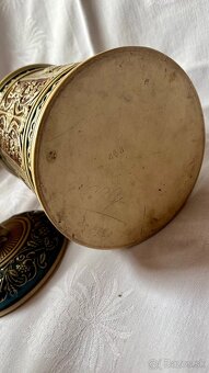 Starožitná keramická nádoba na tabak - 4