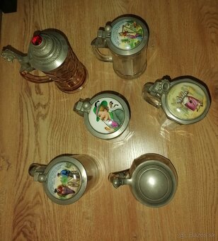 Staré pivné krígle. - 4