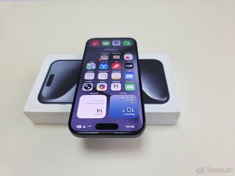 Apple iphone 15 PRO 256GB BLUE TITANIUM,BATERKA 100% - 4