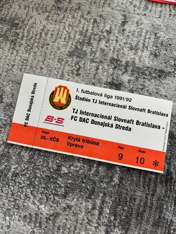 Futbalové vstupenky - 4