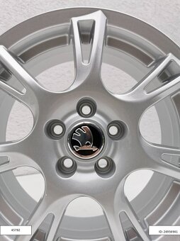 Nove Škoda Fabia, Rapid, Roomster 6X15 ET38 5X100 1229 - 4
