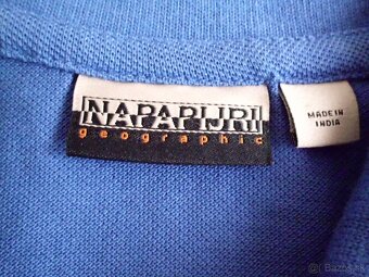 Napapijri slim pánske pólo tričko M - 4