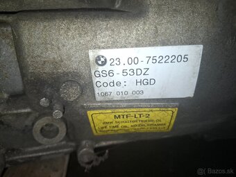 Predám prevodovku GS6-53DZ BMW - 4