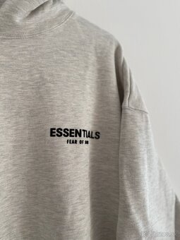 Fear Of God Essentials Mikina Light Oatmeal - 4