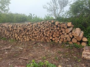 Palivové drevo na kúrenie, metrovica aj štiepané - 4