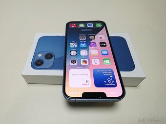 APPLE IPHONE 13 128GB BLUE ,BATERKA 100% - 4