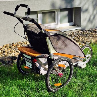 Chariot CX1 - cyklovozík a kočík na beh - 4