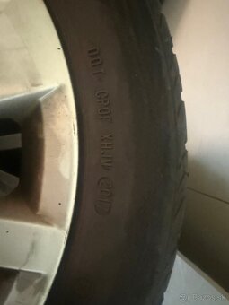 Letne pneu 205/55 R16 s hlinikovymi diskami VW - 4