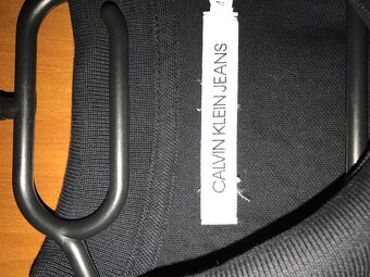 CALVIN KLEIN originál black pánske polotricko L - 4