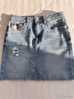 Riflova sukna TOMMY JEANS - 4