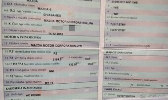Prevodovka Mazda 6 II 2.2 D FB2 YBPS-B 6 rýchlostná Mazda 6 - 4