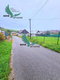 Pozemok vhodný na výstavbu chalupy a domu v obci Bacúch - 4