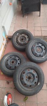 Zimne pneumatiky na diskoch 165/65R14 (4x100) - 4