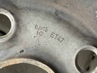 Plechové disky 5x112 R15 - 4