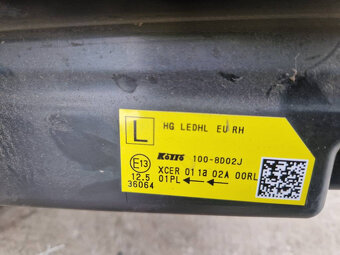 Nissan Qashqai 3 III 21- J12 pravé full led svetlo - 4