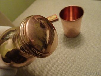 Predám veľkú medenú fľašu s kvalitnou medenou zátkou - 4