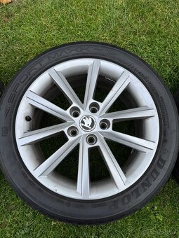 Predám originál disky Škoda R17 Teron 5x112 - 4