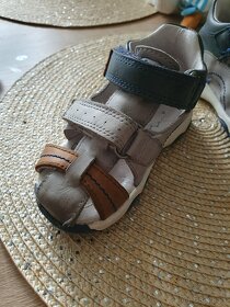 Chlapcenske sandale sandalky DD step velkost 23 - 4