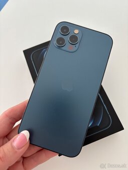 Iphone 12 Pro 128GB Pacific Blue aj s ochrannym sklickom - 4