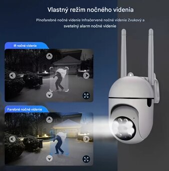 Wi-Fi Bezpečnostná Kamera + 64 GB SD karta - 4