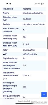 Klimatizacia Carrier Crystal Ultra Clear 7kw - 4