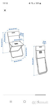 Skladacia stolička FEJAN Ikea - 4