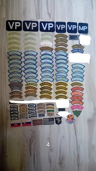 Našivky vojenské ASR, policajné a ine - 4