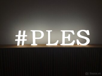 Svetelné písmená na prenájom – vytvorte si vlastný napis - 4