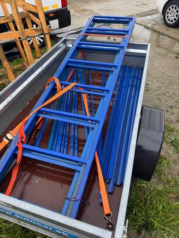 Predám oceľové regále/konštrukciu - 4