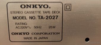 Predám vintage zostavu Onkyo - 4