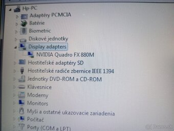 predám notebook HP ELITEBOOK 8540W , WINDOWS 7 - 4