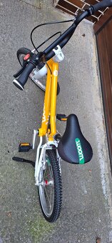Predám detský bicykel WOOM 3 žltý  "16" - 4