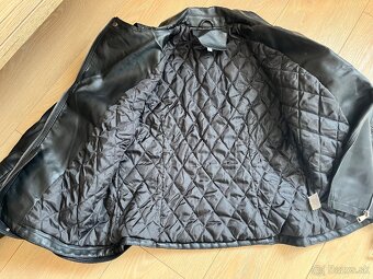 Kožená bundách ekokoza M - 4