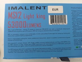 53000 lumenov Ručná Hyper LED baterka MS12 - 4