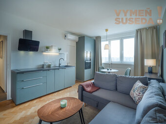 VYMEŇ SUSEDA - VÝNIMOČNÝ 2 IZB. ZREKONŠTRUOVANÝ BYT s BALKÓ - 4