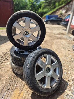 Predám elektróny 5x112r16 s letnými pneu. VW GROUP - 4