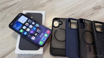 Vymenim iPhone 16 256gb bateria 100% + zaruka + obaly - 4