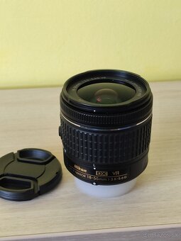 Nikon D3500 + NIKKOR 18-55 mm + 2 batérie + nabíjačka - 4