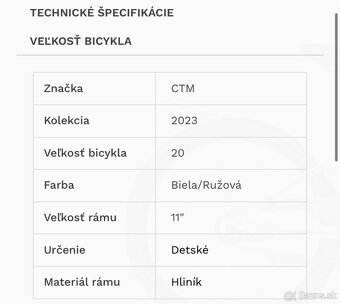 Dievčenský bicykel - 4