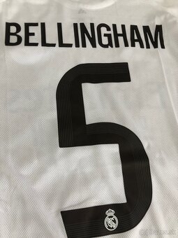 Real Madrid dres 2025/26 – Bellingham #5 (veľkosť S) - 4