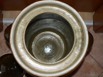 keramický sud na kapustu, objem 27l - 4