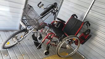 Ručný bicykel Speedy - Bike + Sopur pre vozičkarov - 4