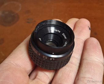 Zvětšovací objektiv Meopta Belar 4.5/50 pro kinofilm - 4
