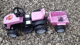 Traktor elektrický detský - 4