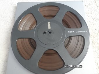 Mgf. pás AGFA PE36 HiFi Low Noise na plastovom kotúči d.26,5 - 4