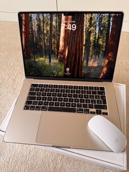 MacBook Air 15" M3 SK 2024 Hviezdny biely - 4