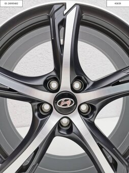 Nové Hyundai Tucson,I40,I30 7,5X17 ET50 Alu disky 5x114,3 12 - 4