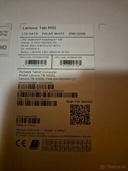 Predam tablet M10 bielej farbe - 4