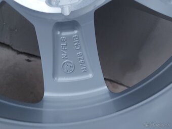 5,5Jx15 5x100 ET40 - NOVÉ disky ŠKODA FABIA IV - 4